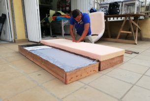 desgaste de la espuma